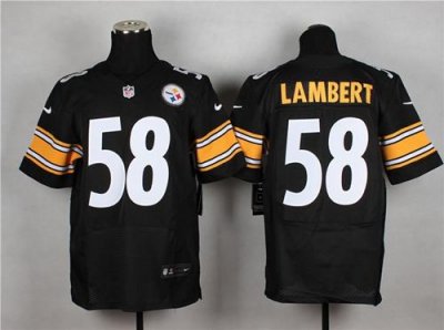 Jerseys Factory Cheap Nike Steelers #58 Jack Lambert Black Team