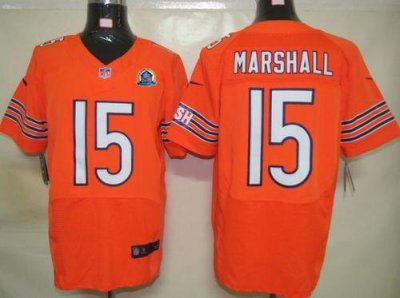 Jerseys Factory Cheap Nike Bears #15 Brandon Marshall Orange Alt