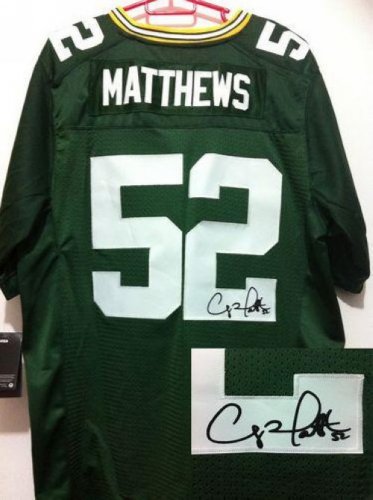 Jerseys Factory Cheap Nike Packers #52 Clay Matthews Green Team