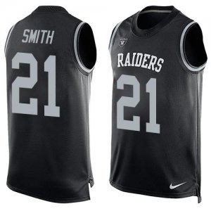 Jerseys Factory Cheap Nike Raiders #21 Sean Smith Black Team Col
