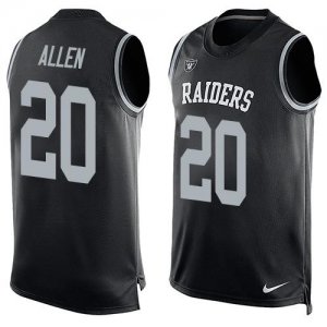 Jerseys Factory Cheap Nike Raiders #20 Nate Allen Black Team Col