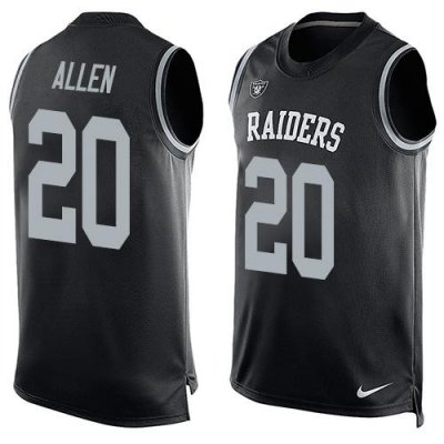 Jerseys Factory Cheap Nike Raiders #20 Nate Allen Black Team Col
