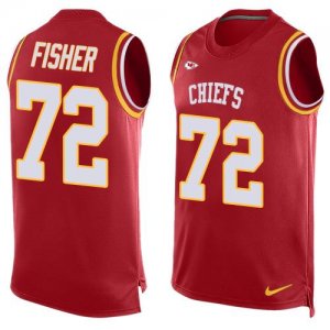 Jerseys Factory Cheap Nike Chiefs #72 Eric Fisher Red Team Color