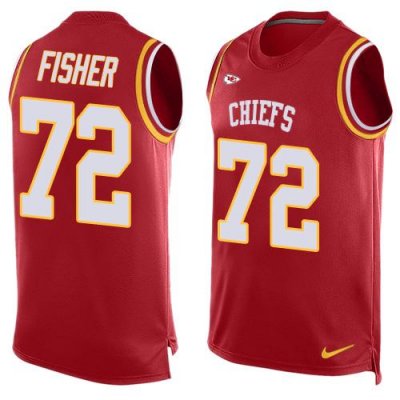 Jerseys Factory Cheap Nike Chiefs #72 Eric Fisher Red Team Color