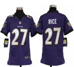 Jerseys Factory Cheap Nike Ravens #27 Ray Rice Purple Team Color