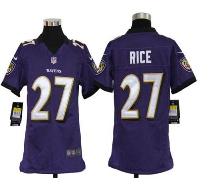 Jerseys Factory Cheap Nike Ravens #27 Ray Rice Purple Team Color