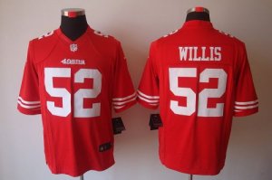 Jerseys Factory Cheap Nike 49ers #52 Patrick Willis Red Team Col