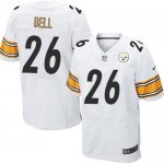 Jerseys Factory Cheap Nike Steelers #26 Le'Veon Bell White Men's