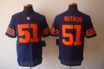 Jerseys Factory Cheap Nike Bears #51 Dick Butkus Navy Blue 1940s