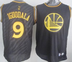 Jerseys Factory Cheap Warriors #9 Andre Iguodala Black Precious