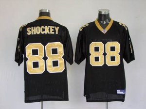 Jerseys Factory Cheap Saints #88 Jeremy Shockey Black Stitched N