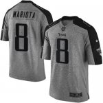 Jerseys Factory Cheap Nike Titans #8 Marcus Mariota Gray Men's S