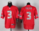 Jerseys Factory Cheap Nike Seahawks #3 Russell Wilson Red Men's