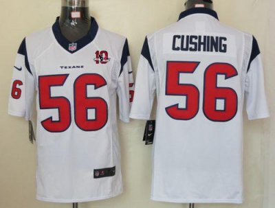 Jerseys Factory Cheap Nike Texans #56 Brian Cushing White With 1