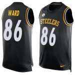 Jerseys Factory Cheap Nike Steelers #86 Hines Ward Black Team Co