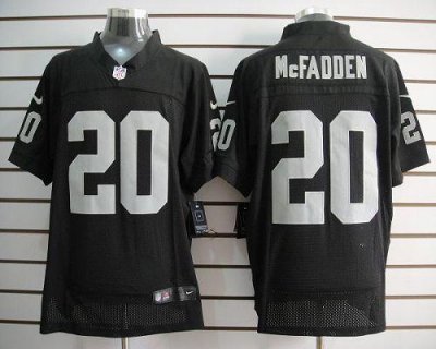 Jerseys Factory Cheap Nike Raiders #20 Darren McFadden Black Tea