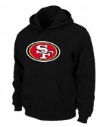 Jerseys Factory Cheap San Francisco 49ers Logo Pullover Hoodie B