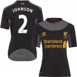 Jerseys Factory Cheap Women's Liverpool #2 Glen Johnson Away Soc