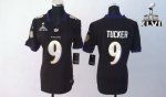 Jerseys Factory Cheap Nike Ravens #9 Justin Tucker Black Alterna