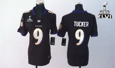 Jerseys Factory Cheap Nike Ravens #9 Justin Tucker Black Alterna