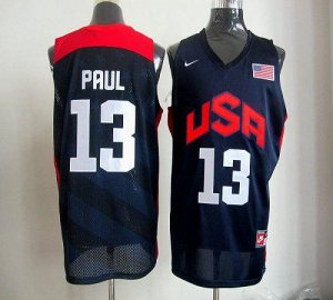 Jerseys Factory Cheap Nike 2012 Olympics Team USA #13 Chris Paul