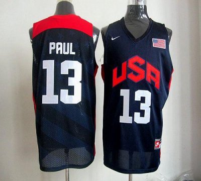 Jerseys Factory Cheap Nike 2012 Olympics Team USA #13 Chris Paul