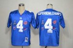 Jerseys Factory Cheap Giants #4 SuperBowl Champs Blue Stitched N