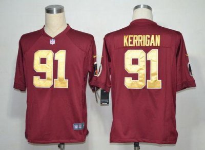 Jerseys Factory Cheap Nike Redskins #91 Ryan Kerrigan Burgundy R