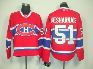 Jerseys Factory Cheap Canadiens #51 David Desharnais Red New CH