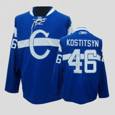 Jerseys Factory Cheap Canadiens #46 Andrei Kostitsyn Embroidered