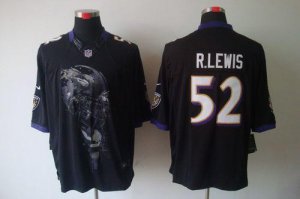 Jerseys Factory Cheap Nike Ravens #52 Ray Lewis Black Alternate