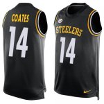 Jerseys Factory Cheap Nike Steelers #14 Sammie Coates Black Team