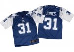 Jerseys Factory Cheap Nike Cowboys #31 Byron Jones Navy Blue/Whi