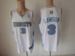 Jerseys Factory Cheap Nuggets #3 Ty Lawson White Revolution 30 S