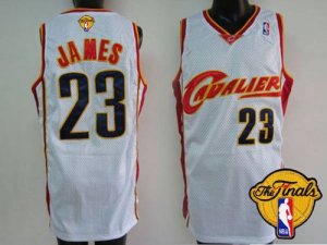 Jerseys Factory Cheap Cavaliers #23 LeBron James White The Final