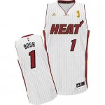 Jerseys Factory Cheap Heat #1 Chris Bosh White 2012 Champions Ri