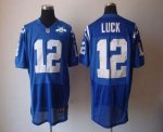 Jerseys Factory Cheap Nike Colts #12 Andrew Luck Royal Blue Team