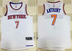 Jerseys Factory Cheap Knicks #7 Carmelo Anthony White Revolution