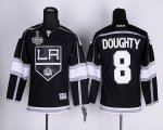 Jerseys Factory Cheap Kings #8 Drew Doughty Black Home 2012 Stan