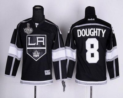 Jerseys Factory Cheap Kings #8 Drew Doughty Black Home 2012 Stan
