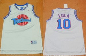 Jerseys Factory Cheap Space Jam Tune Squad #10 Lola Bunny White