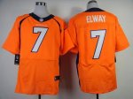 Jerseys Factory Cheap Nike Broncos #7 John Elway Orange Team Col