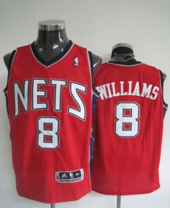Jerseys Factory Cheap Revolution 30 Nets #8 Deron Red Williams E