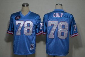 Jerseys Factory Cheap Mitchell And Ness Oilers #78 Curley Culp B