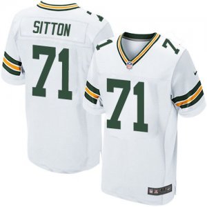Jerseys Factory Cheap Nike Packers #71 Josh Sitton White Men's S