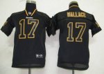 Jerseys Factory Cheap Steelers #17 Mike Wallace Lights Out Black