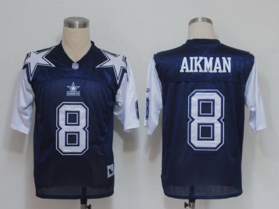 Jerseys Factory Cheap Mitchell & Ness Cowboys #8 Troy Aikma Deio
