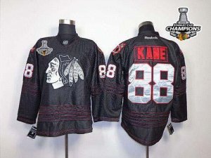 Jerseys Factory Cheap Blackhawks #88 Patrick Kane Black Accelera