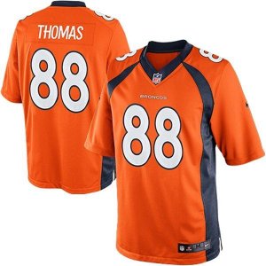 Jerseys Factory Cheap Nike Broncos #88 Demaryius Thomas Orange T