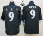 Jerseys Factory Cheap Nike Ravens #9 Justin Tucker Black Alterna